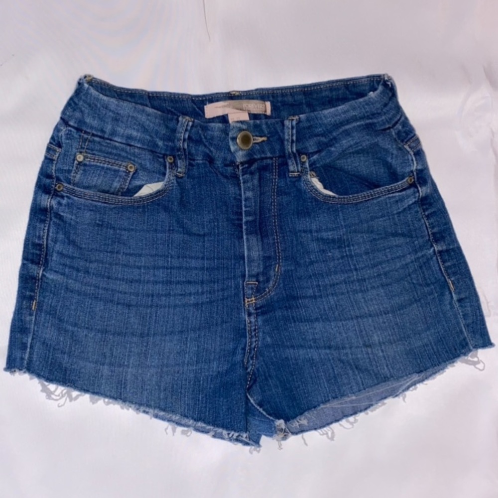 Forever 21 High Waisted Denim Shorts